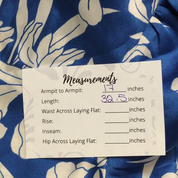 Alexis x Target Blue White Abstract Print Long Sleeve Drop Waist Midi Dress XXS - Picture 10 of 10